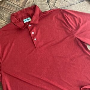 ProTour Coolplay Mens Maroon Golf Polo. Size 2XLT